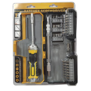 43pc Ratchet Screwdriver&Bits Set  Tool Set Kits