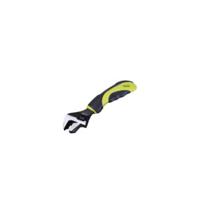 Customized high quality carbon forged steel stubby adjustable wrench with PVC handle